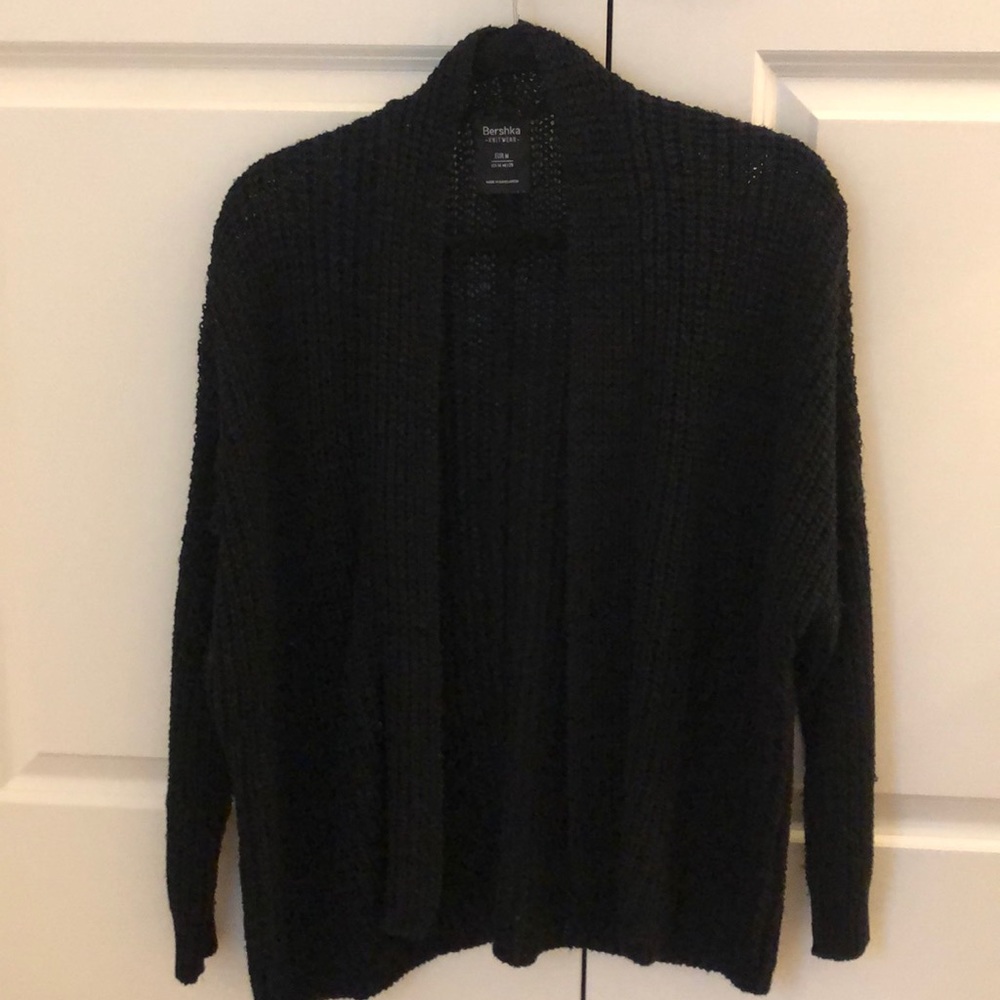 European knit sweater